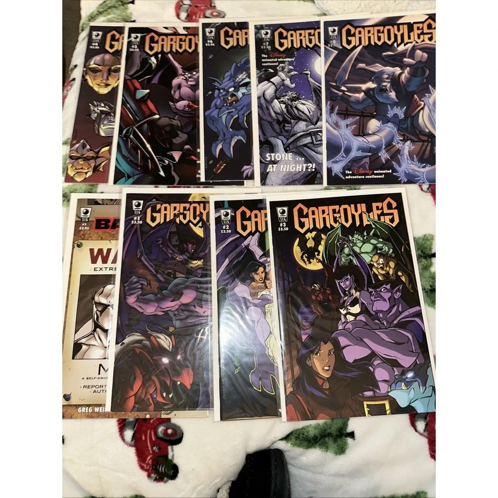 DISNEY'S SLG GARGOYLES 1 2 3 4 5 6 7 8 SLG 2006 + GARGOYLES BAD GUYS 1